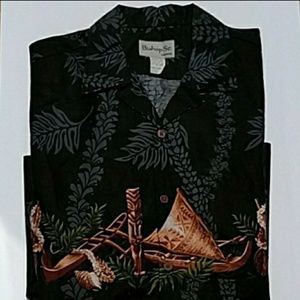 XXL BISHOP ST HAWAIIAN ALOHA SHIRT